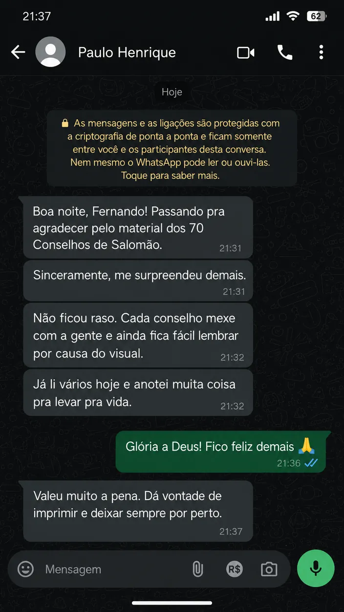 Conversa de Paulo Henrique: diz que o material não ficou raso e que o visual ajuda a lembrar